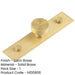 Elegant 30mm Stepped Cupboard Knob Satin Brass Stylish Interiors Kitchen Cabinet Knob-1