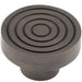 Elegant 40mm Dark Bronze Cupboard Knob Stylish Interiors Kitchen Cabinet Knob