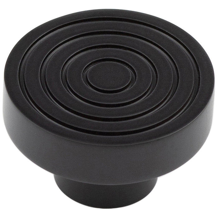 Elegant 40mm Black Cupboard Knob Stylish Interiors Kitchen Cabinet Knob