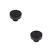 PACK Elegant 40mm Black Cupboard Knob Stylish Interiors Kitchen Cabinet Knob (1)