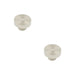 PACK Elegant 40mm Polished Nickel Cupboard Knob Stylish Interiors Kitchen Cabinet Knob (3)