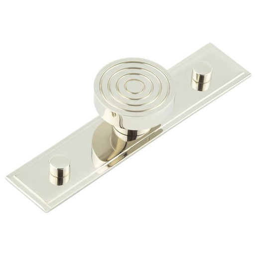 Elegant 40mm Stepped Cupboard Knob Polished Nickel Finish Kitchen Cabinet Knob