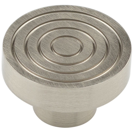 Elegant 40mm Satin Nickel Cupboard Knob Stylish Interiors Kitchen Cabinet Knob