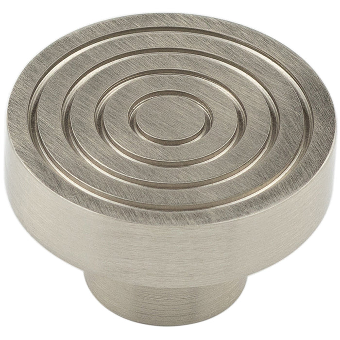Elegant 40mm Satin Nickel Cupboard Knob Stylish Interiors Kitchen Cabinet Knob