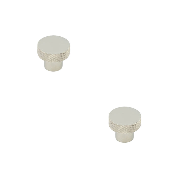 PACK Modern 30mm Polished Nickel Cupboard Knob Stylish Home Decor Kitchen Cabinet Knob (1)