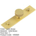 Stylish 30mm Cupboard Knob with Satin Brass Backplate Kitchen Cabinet Knob-1