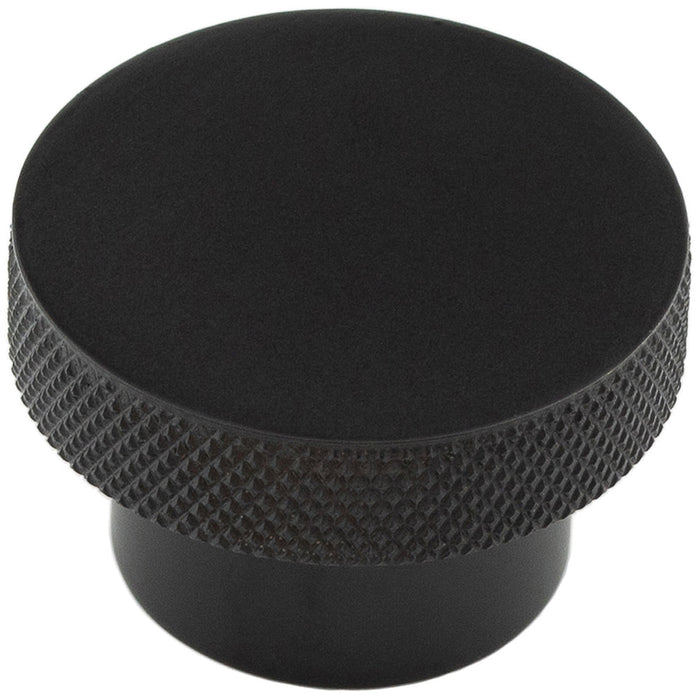 Stylish 40mm Black Cupboard Knob Modern Spaces Kitchen Cabinet Knob