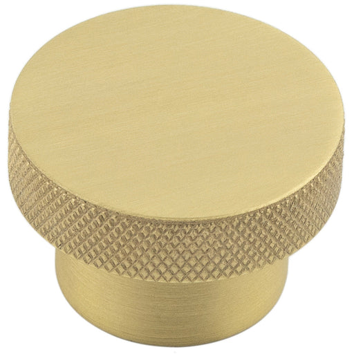 Stylish 40mm Satin Brass Cupboard Knob Modern Decor Kitchen Cabinet Knob