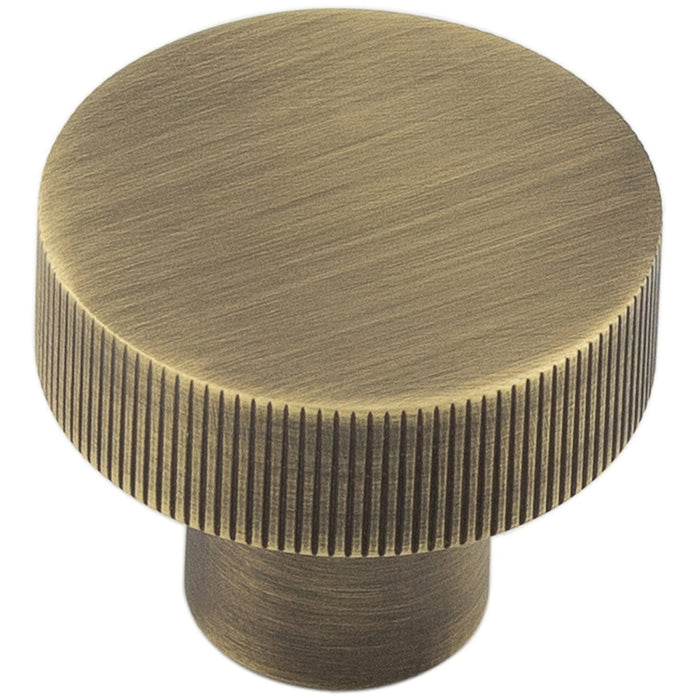 30mm Antique Brass Cupboard Knob with Unique Design Kitchen Cabinet Knob