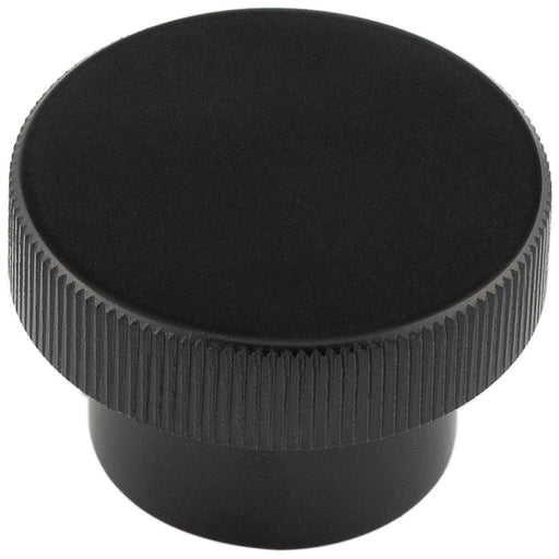 Stylish 40mm Black Cupboard Knob Modern Interiors Kitchen Cabinet Knob