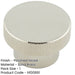Stylish 40mm Polished Nickel Cupboard Knob Modern Interiors Kitchen Cabinet Knob (2)-1