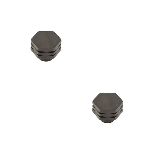 PACK 30mm Dark Bronze Cupboard Knob Stylish Design Kitchen Cabinet Knob (1)