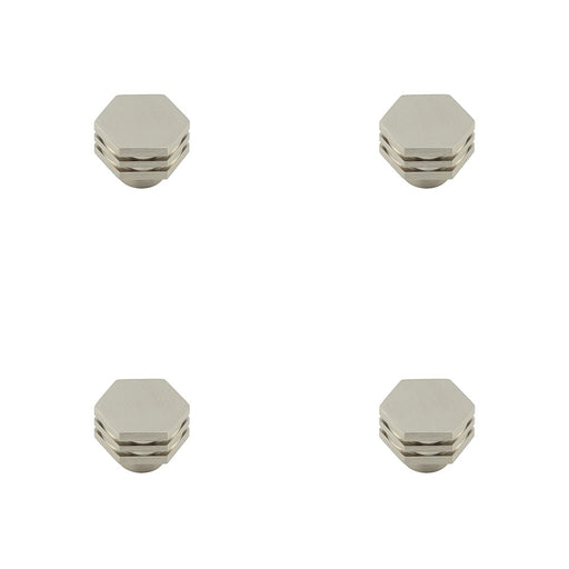 PACK 30mm Satin Nickel Cupboard Knob Modern Interiors Kitchen Cabinet Knob (1)