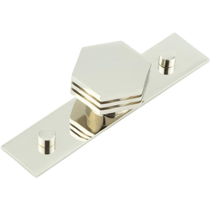 Stylish 40mm Plain Polished Nickel Cupboard Knob Modern Interiors Kitchen Cabinet Knob