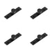 PACK Elegant Matt Black 30mm Cupboard Knob Stylish Interiors Kitchen Cabinet Knob