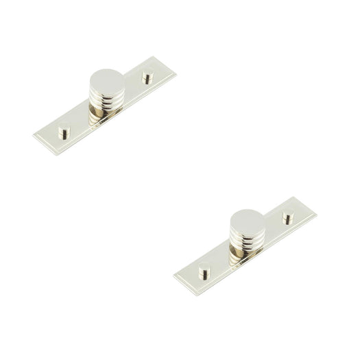 PACK Elegant 30mm Stepped Polished Nickel Cupboard Knob Home Décor Kitchen Cabinet Knob (1)