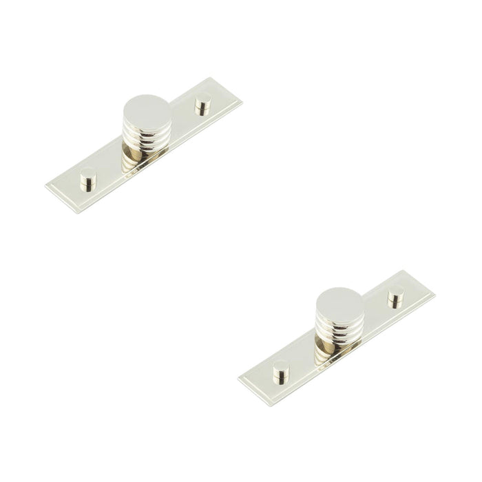 PACK Elegant 30mm Stepped Polished Nickel Cupboard Knob Home Décor Kitchen Cabinet Knob (1)