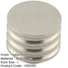 Elegant 30mm Satin Nickel Cupboard Knob Modern Interiors Kitchen Cabinet Knob-1