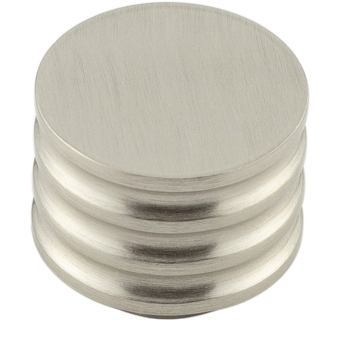 Elegant 30mm Satin Nickel Cupboard Knob Modern Interiors Kitchen Cabinet Knob