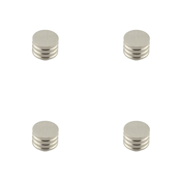 PACK Elegant 30mm Satin Nickel Cupboard Knob Modern Interiors Kitchen Cabinet Knob