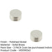 PACK Elegant 40mm Polished Nickel Cupboard Knob Stylish Interiors Kitchen Cabinet Knob (4)-1