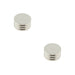 PACK Elegant 40mm Polished Nickel Cupboard Knob Stylish Interiors Kitchen Cabinet Knob (4)