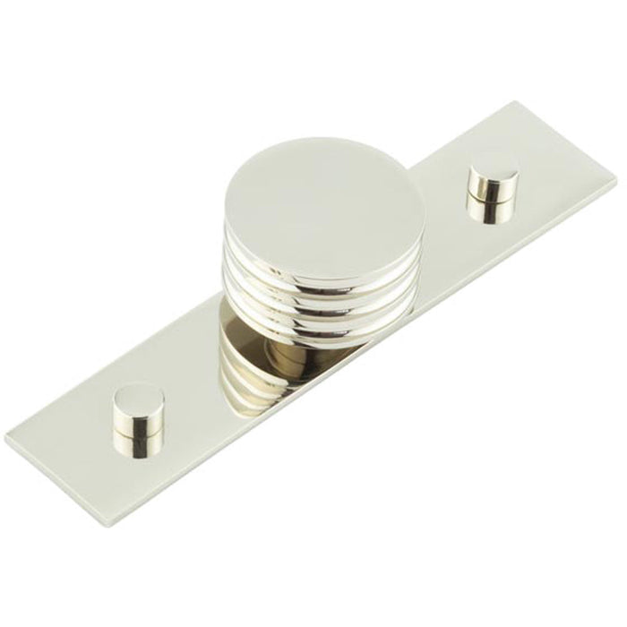 Elegant 40mm Polished Nickel Cupboard Knob Stylish Interiors Kitchen Cabinet Knob (2)