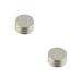 PACK Elegant Solid Brass Cupboard Knob Satin Nickel Finish 40mm Size Kitchen Cabinet Knob (1)