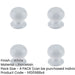 PACK Elegant 38mm White Porcelain Cupboard Knob Traditional Homes Kitchen Cabinet Knob-1