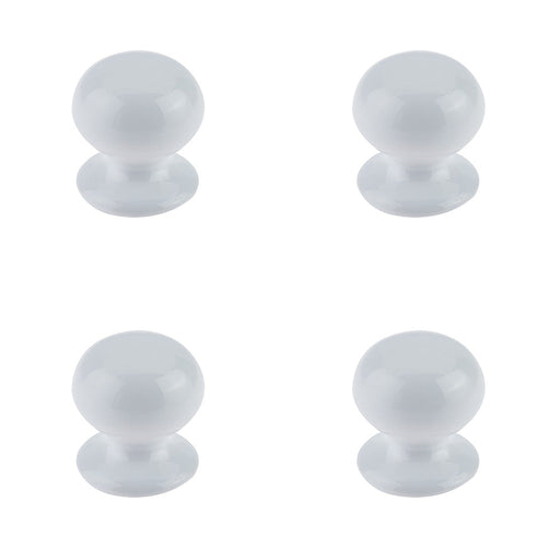 PACK Elegant 38mm White Porcelain Cupboard Knob Traditional Homes Kitchen Cabinet Knob