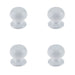 PACK Elegant 38mm White Porcelain Cupboard Knob Traditional Homes Kitchen Cabinet Knob