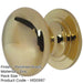 Premium 25mm Polished Brass Cupboard Knob Elegant Interiors Kitchen Cabinet Knob-1