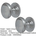 PACK High-Quality Satin Chrome Cupboard Knob 25mm Furniture Kitchen Cabinet Knob (1)-1