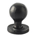 Durable Round Black Cupboard Knob 27x39mm Timeless Style Kitchen Cabinet Knob