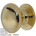 Premium 32mm Polished Brass Cupboard Knob Stylish Furniture Kitchen Cabinet Knob-1