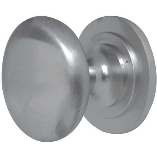 Premium Traditional Cupboard Knob 32mm Satin Nickel Elegant Interiors Kitchen Cabinet Knob