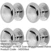 PACK Premium 38mm Polished Chrome Cupboard Knob Furniture Kitchen Cabinet Knob-1