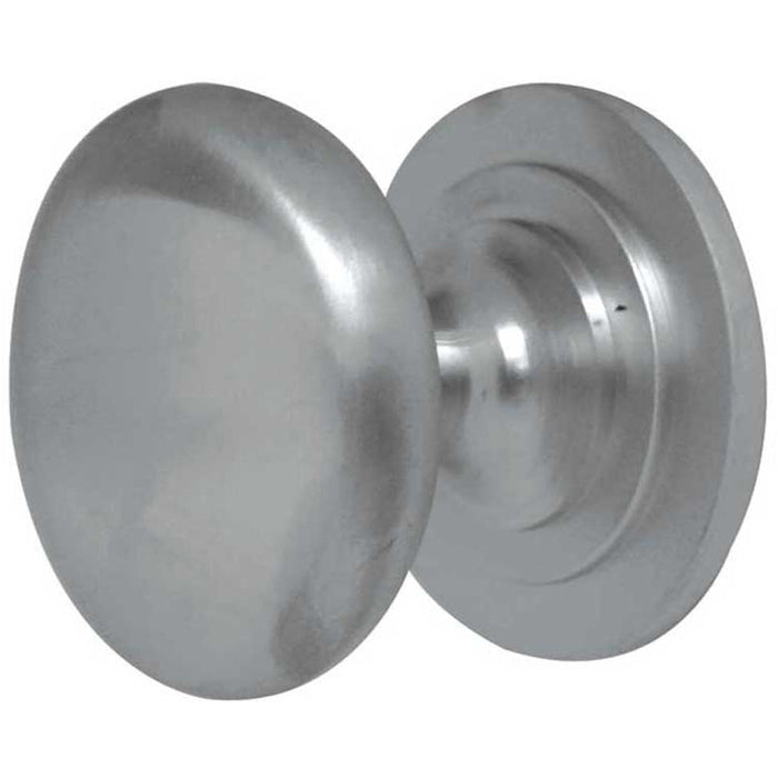 Premium 38mm Satin Chrome Cupboard Knob Stylish Home Decor Kitchen Cabinet Knob