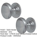 PACK Premium 38mm Satin Nickel Cupboard Knob Stylish Home Decor Kitchen Cabinet Knob (1)-1