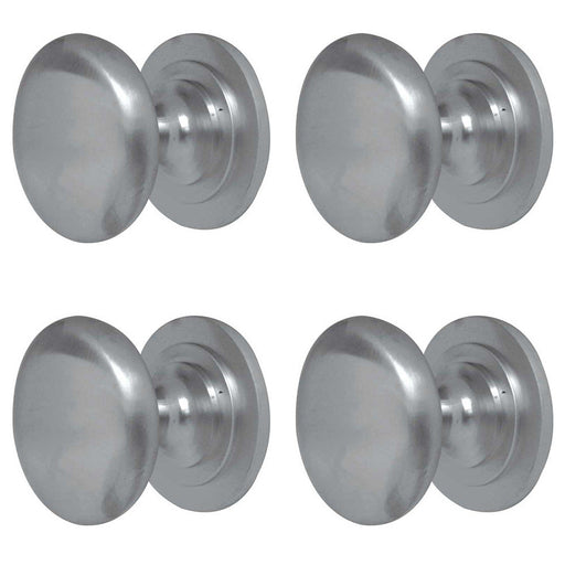 PACK Premium 38mm Satin Nickel Cupboard Knob Stylish Home Decor Kitchen Cabinet Knob