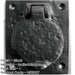 Elegant Antique Black Cylinder Cover Home Decor Door Lock Plate-1