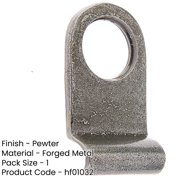 Elegant Pewter Cylinder Pulls 86x46mm Stylish Home Decor Door Lock Finger Pull-1