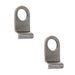 PACK Elegant Pewter Cylinder Pulls 86x46mm Stylish Home Decor Door Lock Finger Pull