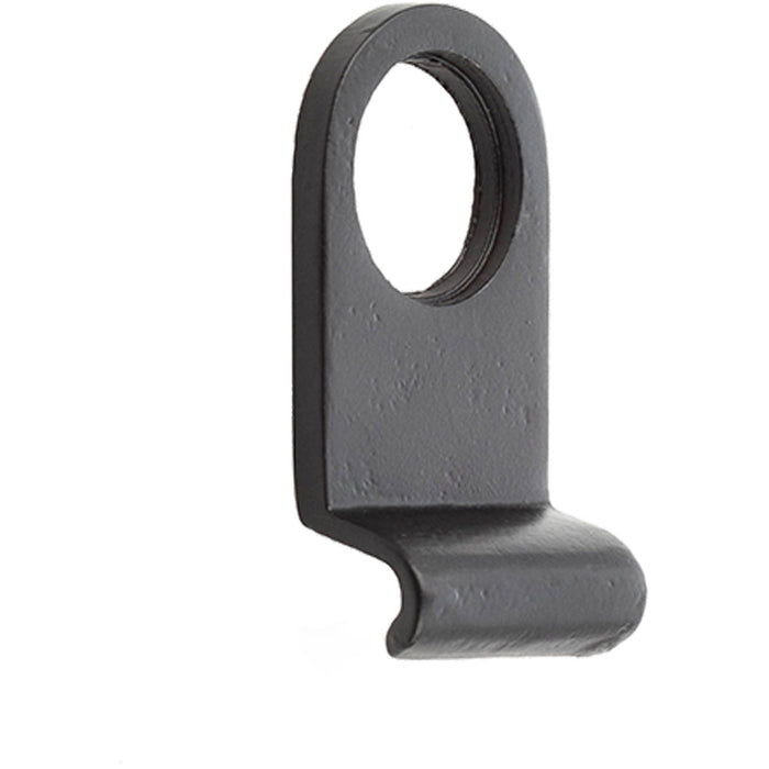 Stylish Black Cylinder Door Pulls 86x46mm Modern Interiors Door Lock Finger Pull