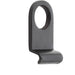 Stylish Black Cylinder Door Pulls 86x46mm Modern Interiors Door Lock Finger Pull