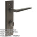 Elegant Dark Bronze Bathroom Door Handle with Backplate Turn Release Solid Brass Interior Handle (1)-1