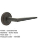 Elegant Dark Bronze Door Handle Stepped Rose Premium Brass Finish Solid Brass Interior Handle-1