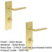 PACK Elegant Satin Brass Bathroom Door Handle with Backplate Turn Release Solid Brass Interior Handle (5)-1