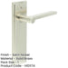 Elegant Satin Nickel Door Handle Latch Backplate Stylish Interiors Solid Brass Interior Handle-1