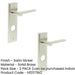 PACK Satin Nickel Bathroom Door Handle with Backplate Solid Brass Interior Handle (1)-1